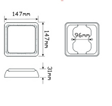 125AM Indicator Module Dimensions